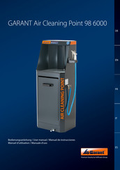 Hoffmann GARANT Air Cleaning Point 98 6000 Manual De Instrucciones