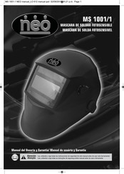 NEO MS 1001/1 Manual Del Usuario Y Garantía