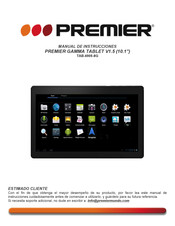 Premier TAB-4905-8G Manual De Instrucciones