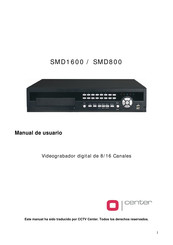 Center SMD800 Manual De Usuario