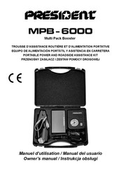 PRESIDENT MPB-6000 Manual Del Usuario