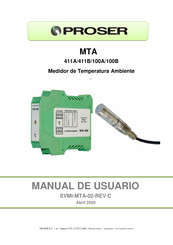 PROSER MTA-100B Manual De Usuario