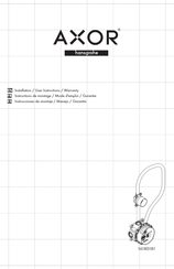 Hansgrohe AXOR 16180181 Instrucciones De Montaje