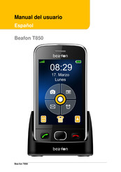 Beafon T850 Manual Del Usuario