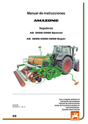 Amazone AD 4000 Super Manual De Instrucciones