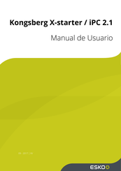 Esko Kongsberg X-starter/iPC 2.1 Manual De Usuario