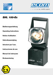 Ecom Instruments SHL 100-Ex Instrucciones De Uso