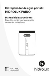 hidrolux PAINO Manual De Instrucciones