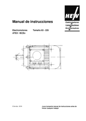 HEW ATEX Manual De Instrucciones