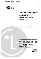 Lg DR289H Manual De Instrucciones