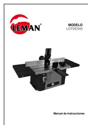 LEMAN LOTDE040 Manual De Instrucciones