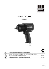 Schneider Airsystems SGS 1/2'' 814 Manual De Instrucciones