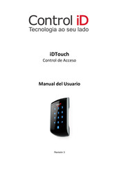 Control iD iDTouch Manual Del Usuario