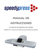 Speedypress Professional 80HD Manual De Instrucciones