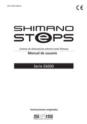 Shimano Steps E6000 Serie Manual De Usuario