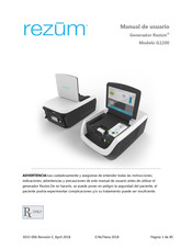 Rezūm G2200 Manual De Usuario