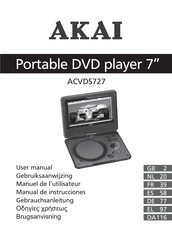 Akai ACVDS727 Manual De Instrucciones