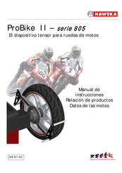 HAWEKA ProBike II 805 Serie Manual De Instrucciones