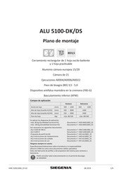 Siegenia ALU 5100-DK/DS Instrucciones De Uso