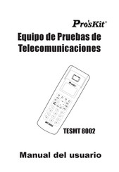 Pros'Kit TESMT 8002 Manual Del Usuario