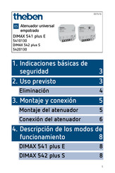 Theben 5420130 Manual De Instrucciones