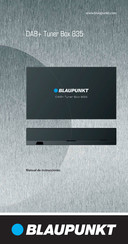 Blaupunkt DAB+ Tuner Box 835 Manual De Instrucciones