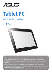 Asus TF600T Manual De Usuario