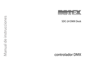 thomann Botex SDC-24 DMX Desk Manual De Instrucciones