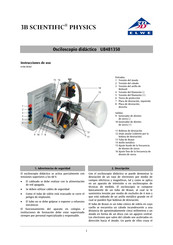 3B SCIENTIFIC PHYSICS U8481350 Instrucciones De Uso