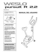 Weslo WLEX81312.0 Manual Del Usuario