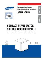 Samsung SG06BCRGHN Manual De Instrucciones