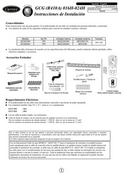 Carrier 42GCG016H Manual Del Usuario