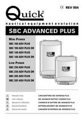 Quick SBC 250 ADV PLUS Manual Del Usuario