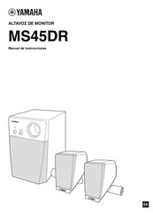 Yamaha MS45DR Manual De Instrucciones