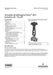 Emerson Fisher 667 Manual De Instrucciones