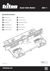 Triton TWX7 RT001 Instrucciones De Montaje