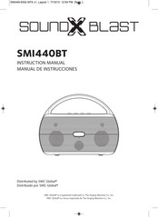 SMC soundX blast SMI440BT Manual De Instrucciones