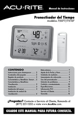 AcuRite 75107 Manual De Instrucciones