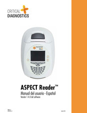 Critical Diagnostics ASPECT Reader Manual Del Usuario