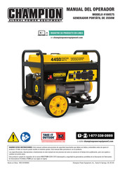 Champion Global Power Equipment 100575 Manual Del Operador