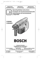 Bosch 11225VSR Instrucciones De Funcionamiento Y Seguridad