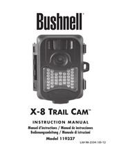 Bushnell X-8 TRAIL CAM Manual De Instrucciones