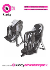 Kiddy adventurepack Instrucciones De Uso