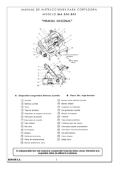 BRAHER MA 300 Manual De Instrucciones