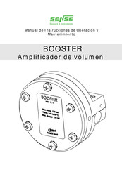 Sense BOOSTER Manual De Instrucciones De Operación Y Mantenimiento