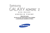 Samsung GALAXY ADMIRE 2 Manual Del Usuario