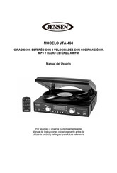 Jensen JTA-460 Manual Del Usuario