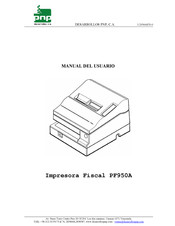 DESARROLLOS PNP PF950A Manual Del Usuario