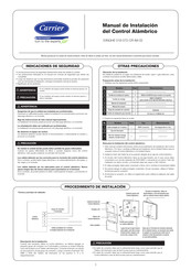 Carrier 53NQHE 018-072-CR-IM-02 Manual Del Usuario