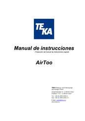 Teka AirToo Manual De Instrucciones